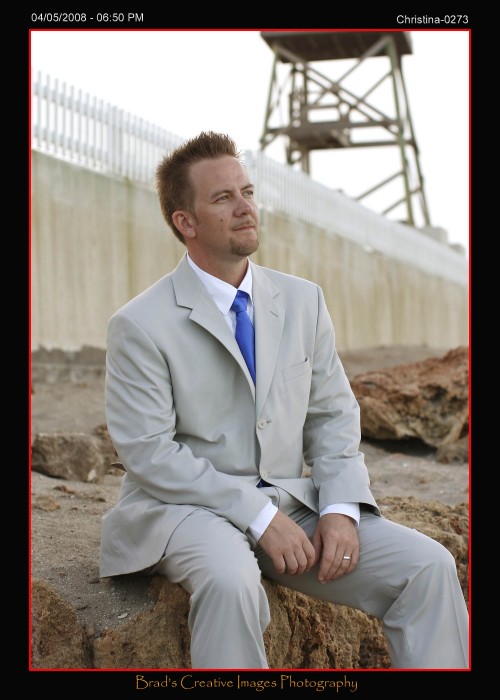 The groom by the sea