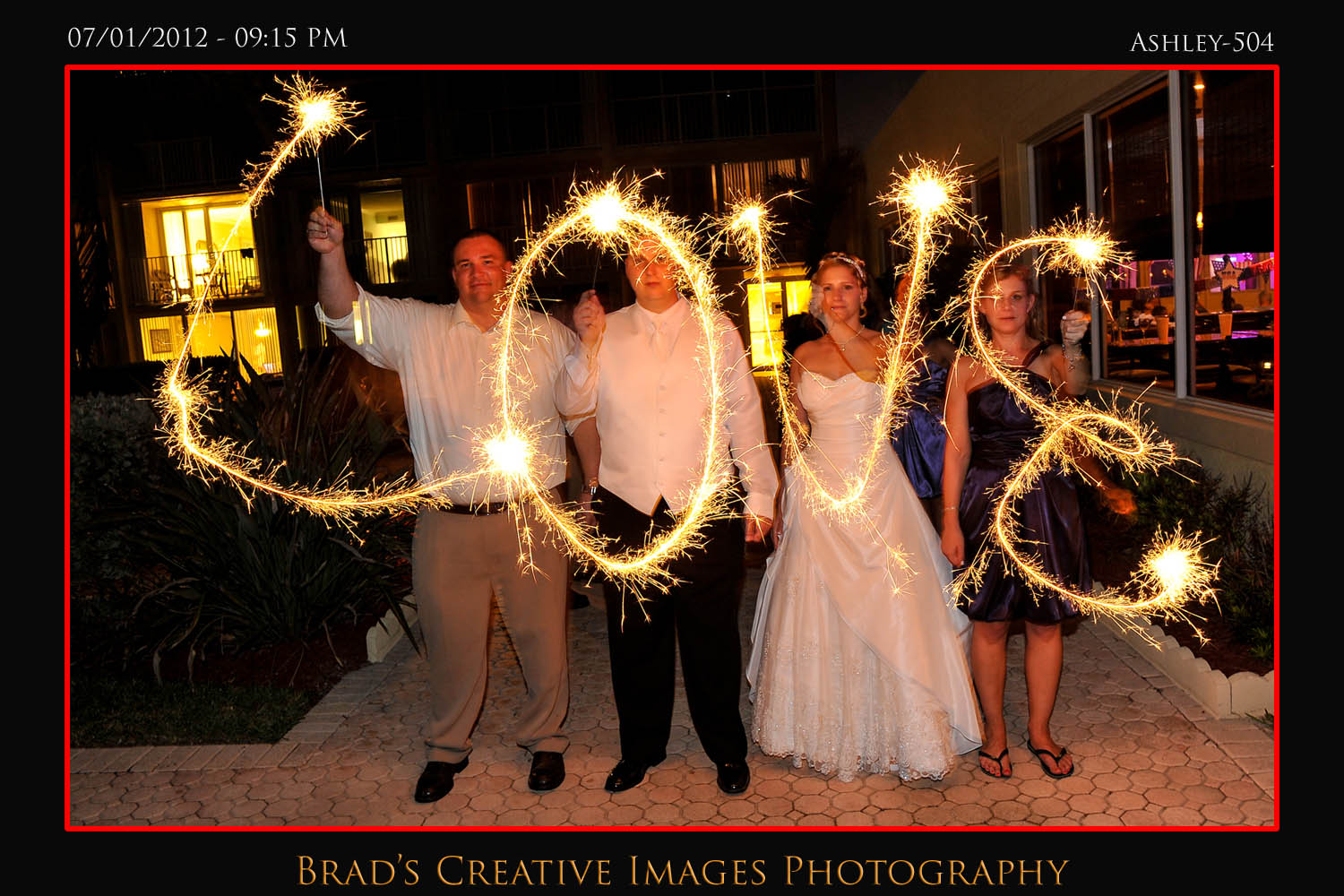 Island Beach Resort Wedding With a Bang!