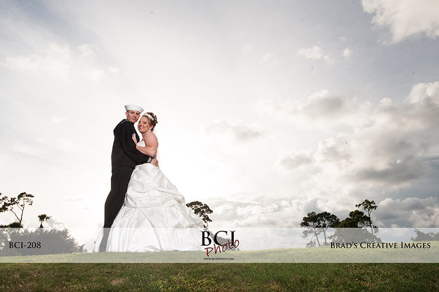 Navy Couple Weds at Ballantrae