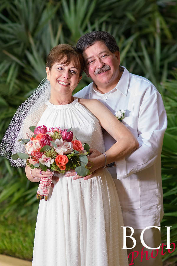 Mother Nature Takes Over Beach Wedding at Courtyard Marriott