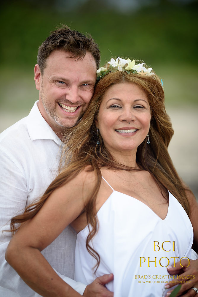 Pietros on the Ocean Intimate Wedding Beats the Rain