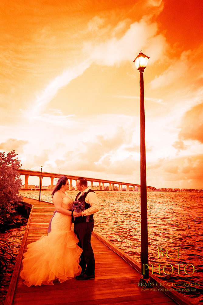 Halloween Party Turns Into Spooky Wedding at Flagler Place