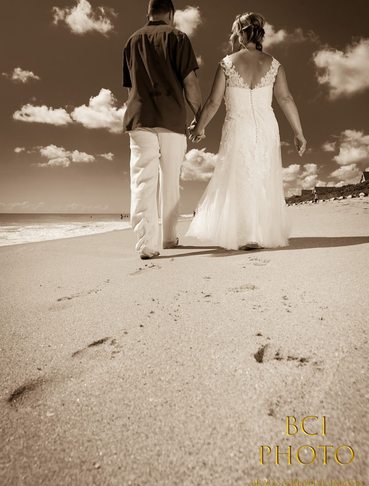 Disney’s Vero Beach Resort hosts Destination Wedding on the beach.